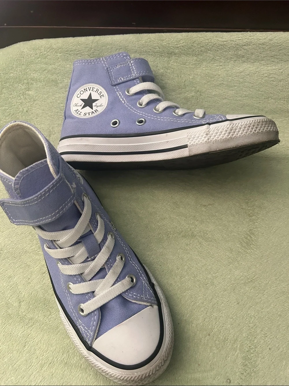 Converse Kids' High Top Sneakers - Light Purple Lavender